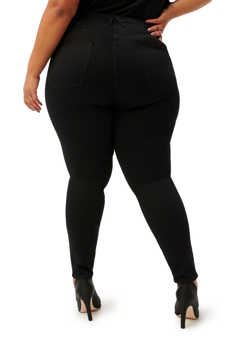 Good Legs High Waist Crop Skinny Jeans, Alternate, color, BLACK002