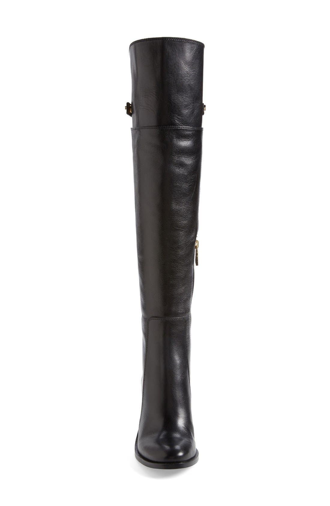 Louise et Cie 'Navaria' Over the Knee Leather Boot, Alternate, color, 