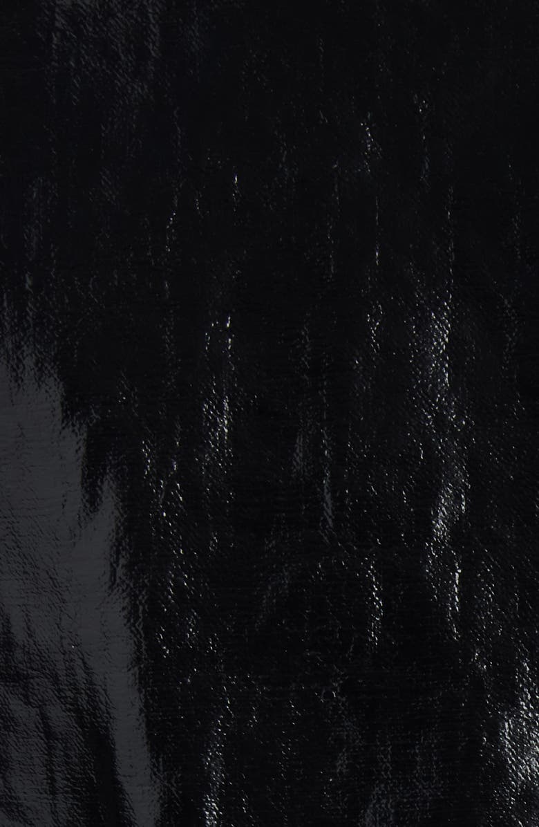 Chloé Linen & Virgin Wool Blend Riding Coat, Alternate, color, Black