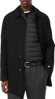 Burberry Long Detachable Gilet Car Coat