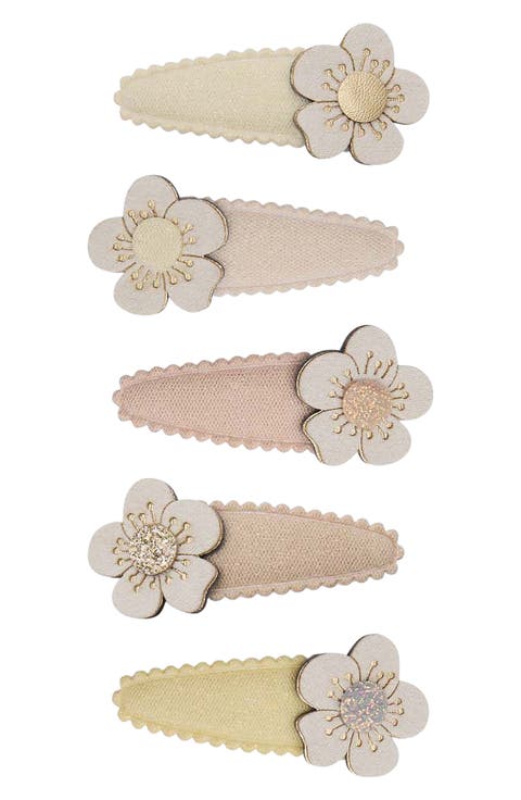 Kids' Blossom Assorted 5-Pack Mini Hair Clips
