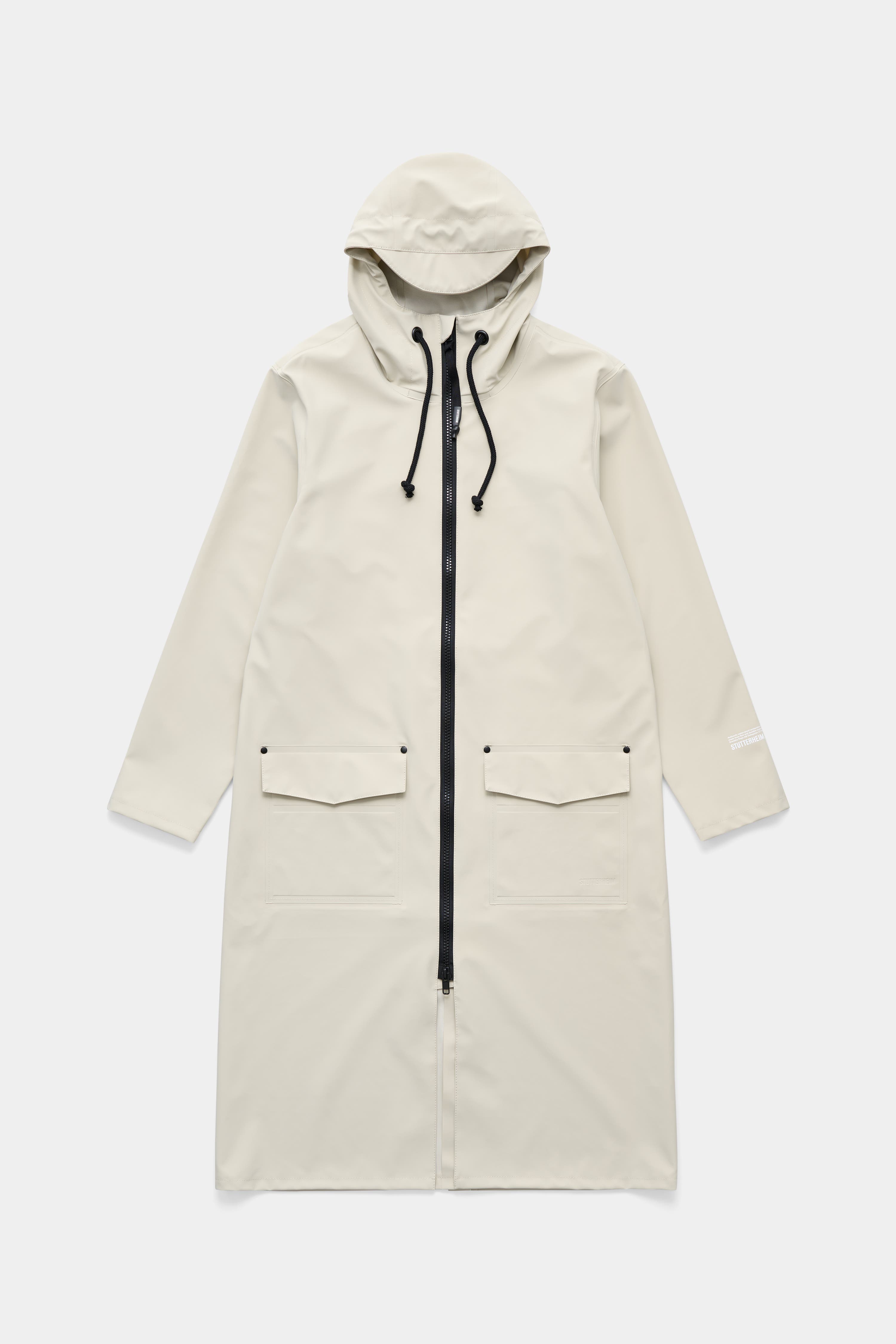 Stockholm Long Patch Matte Raincoat - image 4