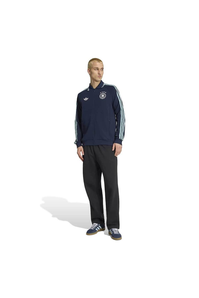 Men's adidas Navy Germany National Team 2026 Away Full-Zip Anthem Jacket, Alternate, color, Navy