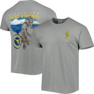 IMAGE ONE Men's Gray West Virginia Mountaineers Hyperlocal T-Shirt