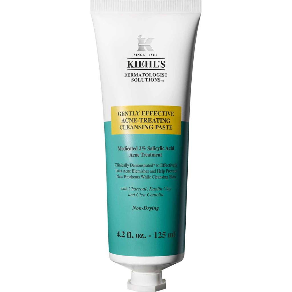 Kiehl's Since 1851 Gently Effective Acne-treating Cleansing Paste In Transparent
