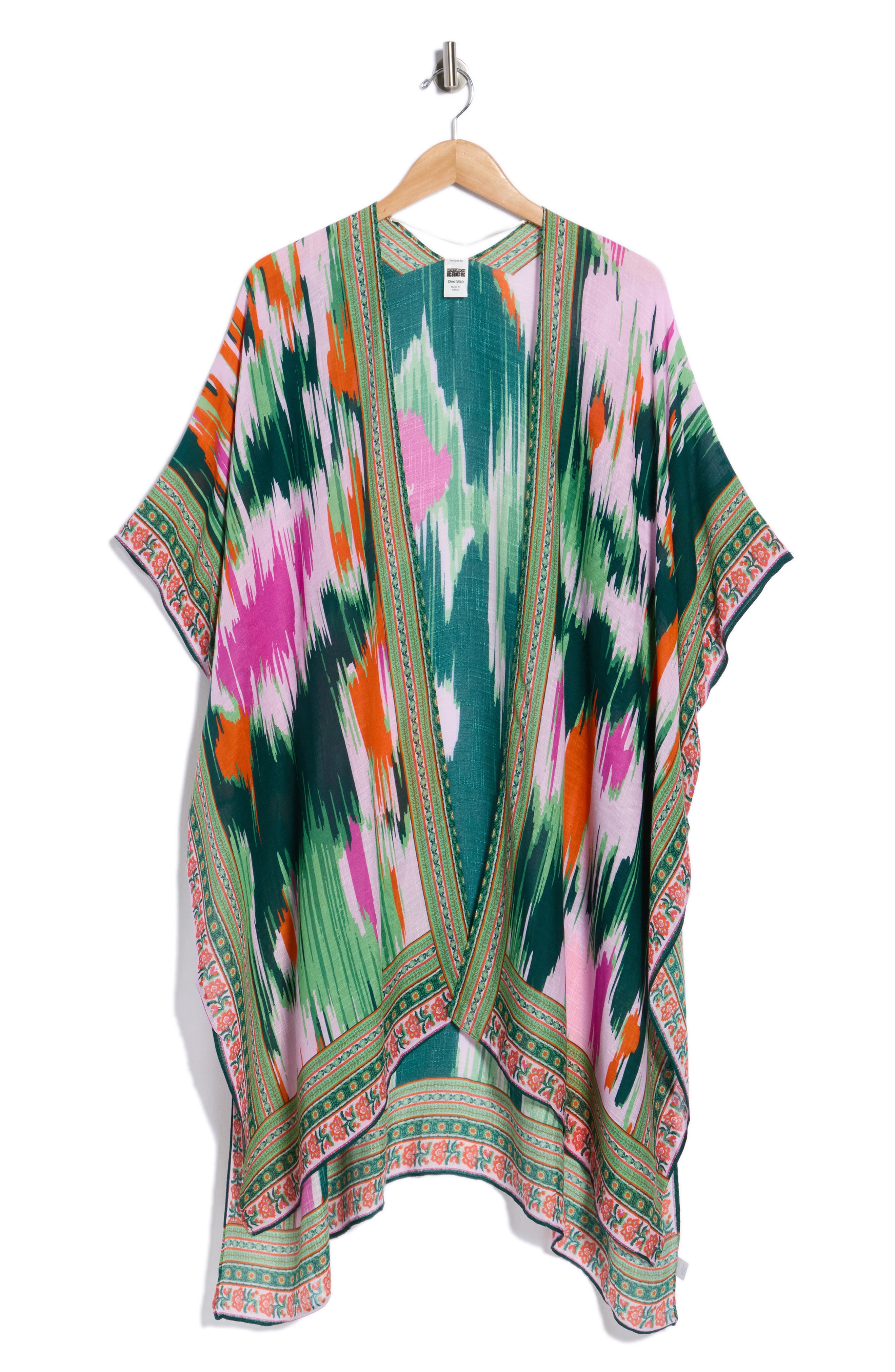 NORDSTROM RACK Lightweight Print Ruana