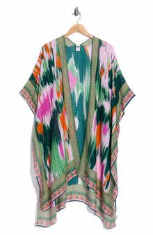 NORDSTROM RACK Lightweight Print Ruana