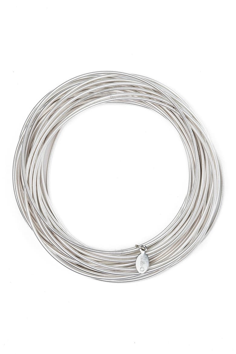 Dia Sterling Bracelets, Main, color, SILVER