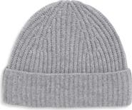 Nordstrom Cashmere Rib Knit Beanie
