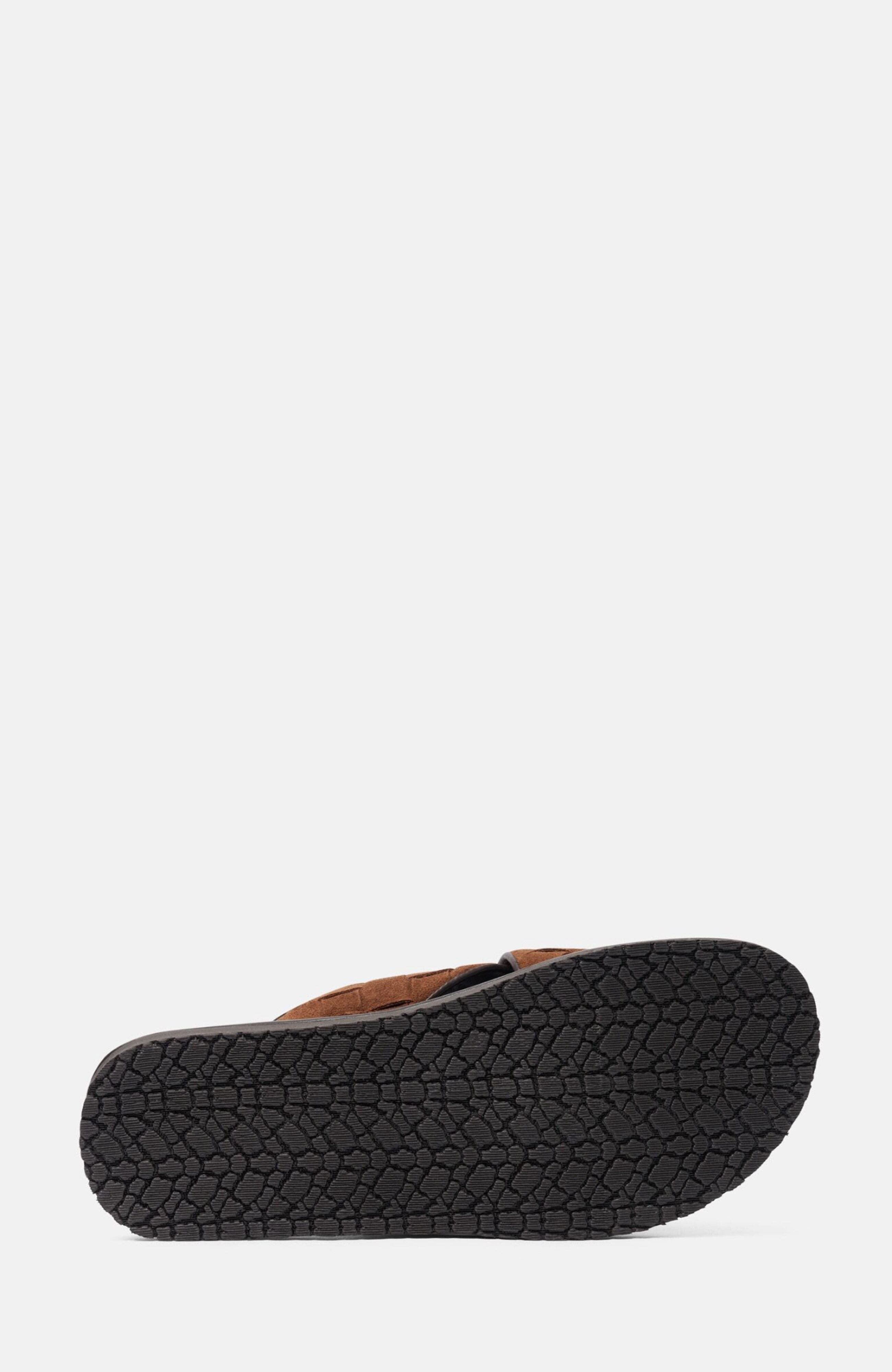 Ettore Sandals, Alternate, color, Brown - Suede