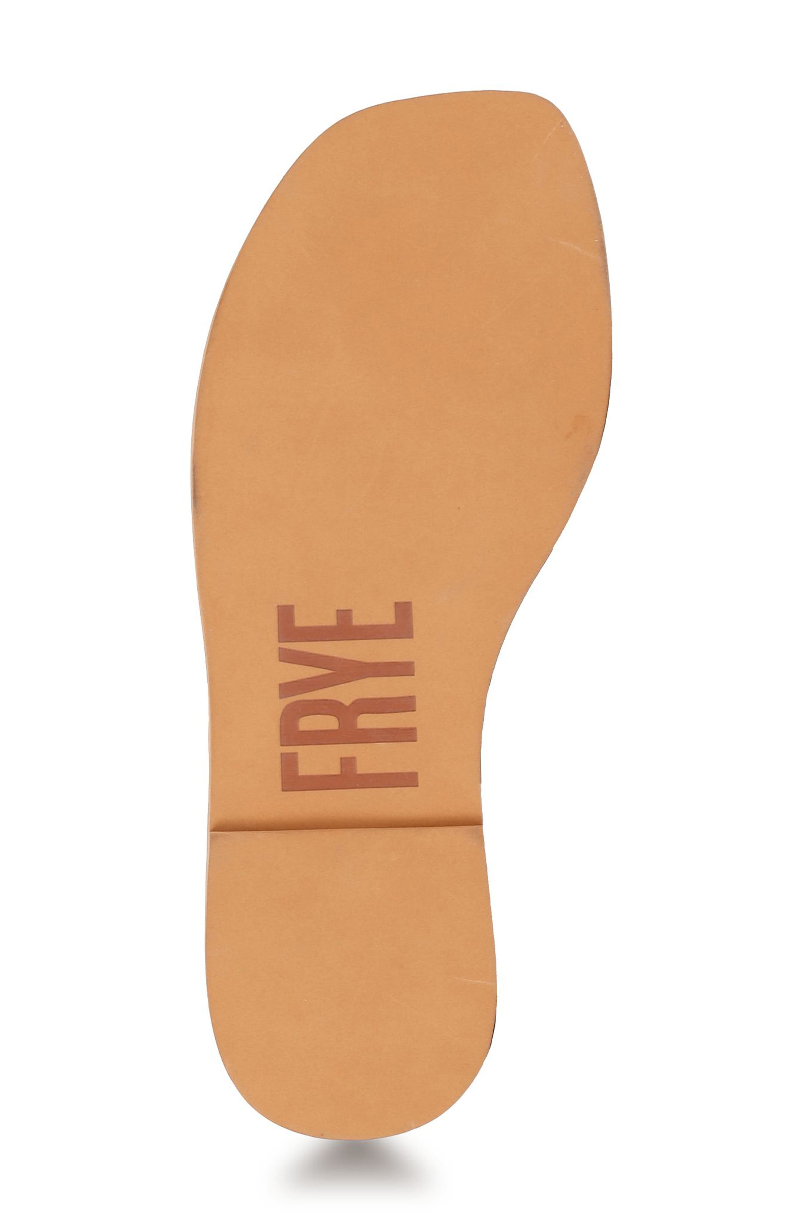 Frye Faye Strappy Slide Sandal, Alternate, color, White