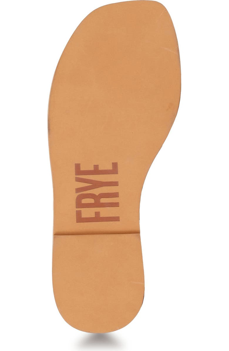 Frye Faye Strappy Slide Sandal, Alternate, color, White