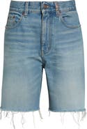 Chloé Cutoff High Waist Denim Shorts
