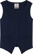 MPG Dreamweave Knit Button Front Vest