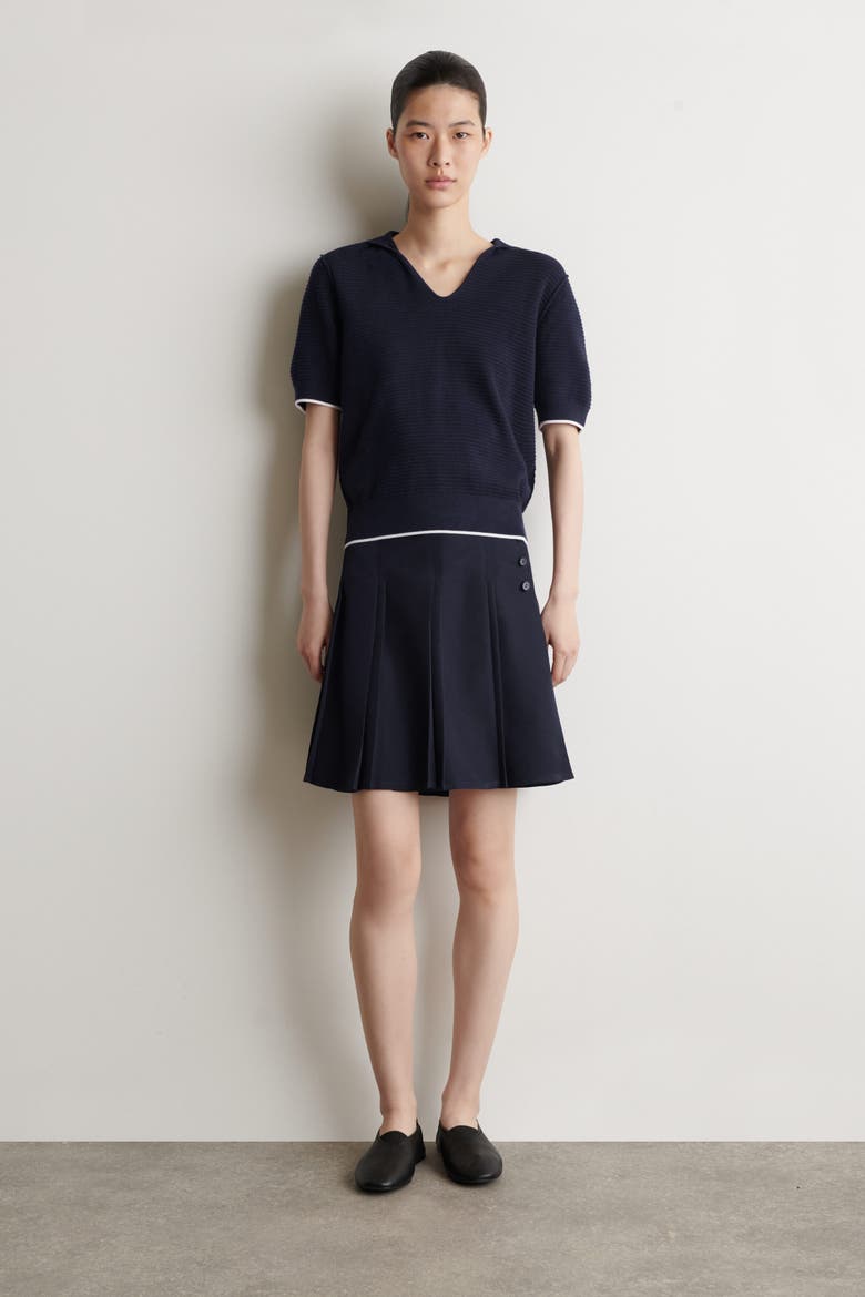 Sailor-collar Knitted Top (Women) | Nordstrom