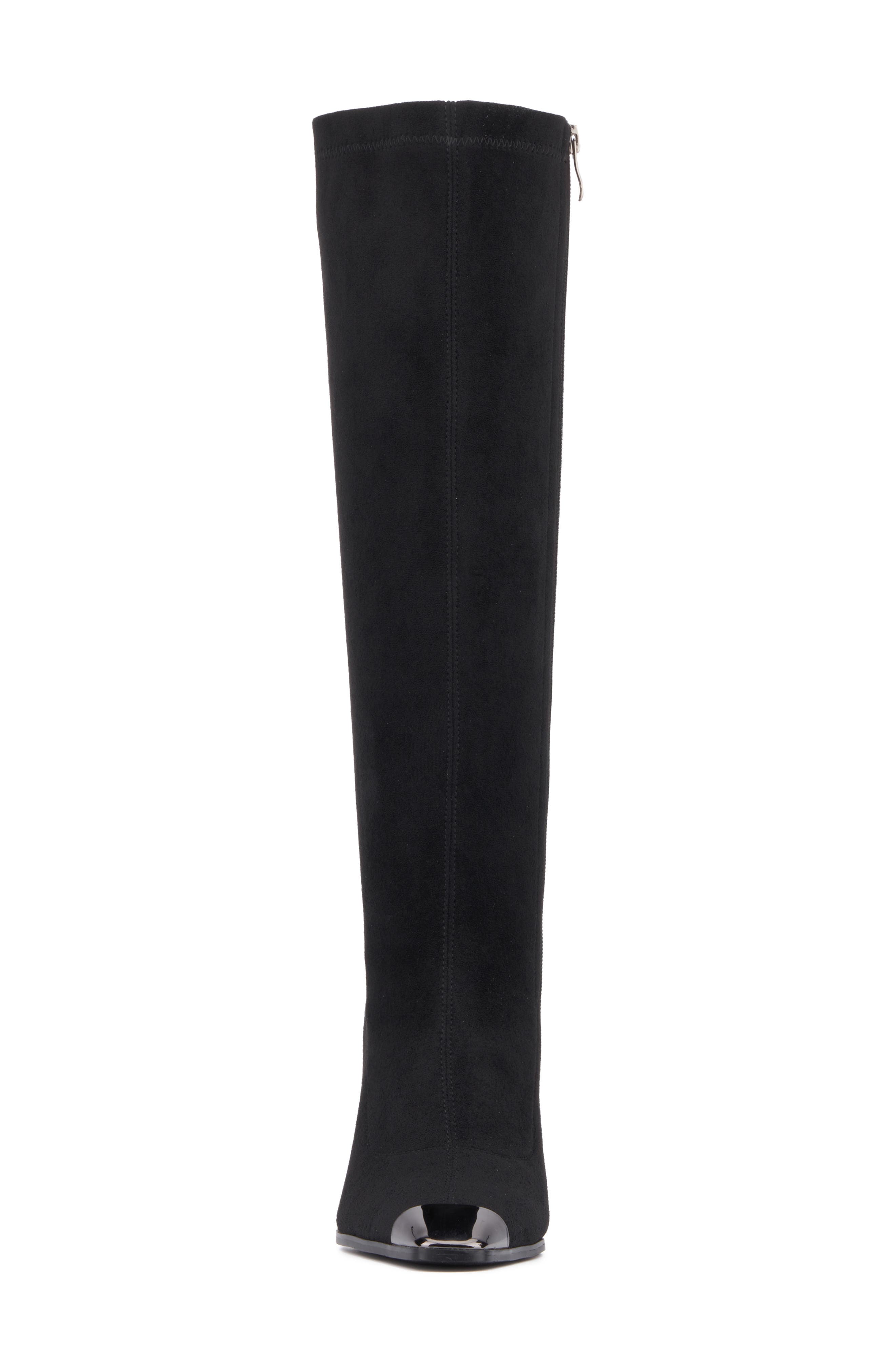 TORGEIS Mixed Media Tall Boot, Alternate, color, Black