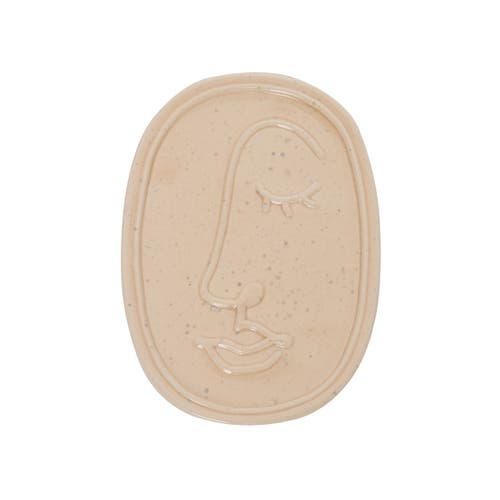 Totalee Gift Neutral Face Catch All Ceramic White