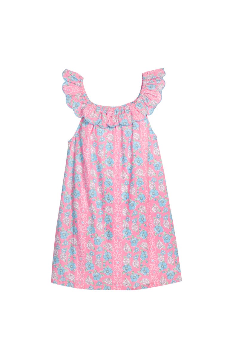 BISBY Kids' Flora Dress, Main, color, Spring Marguerite Floral