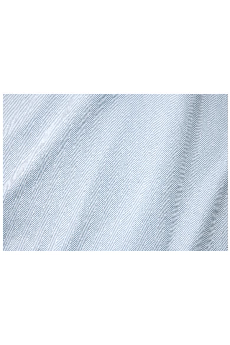 Celine Fringed Herringbone Cotton Throw, Alternate, color, WHITE/ SEA