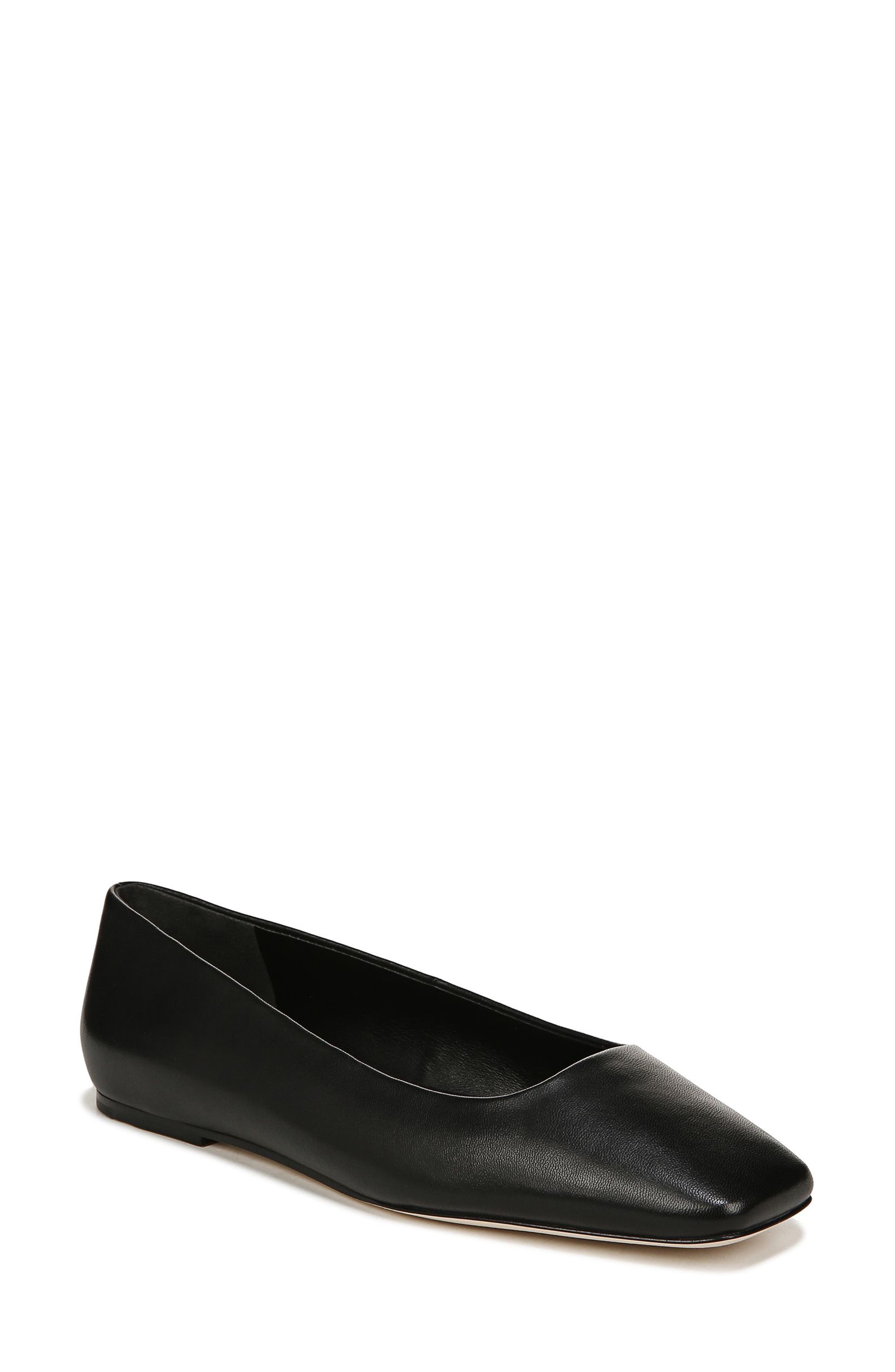 Vince Cesta Square Toe Ballet Flat, Main, color, 
