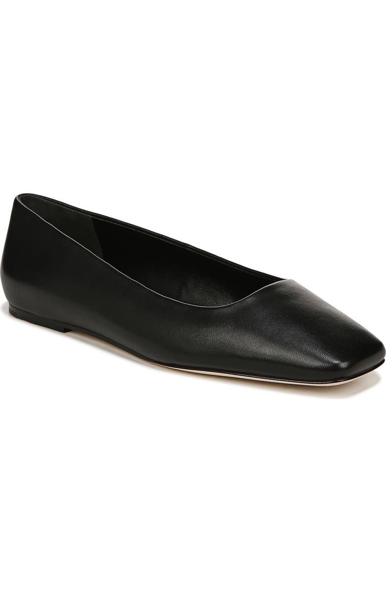 Vince Cesta Square Toe Ballet Flat, Main, color,