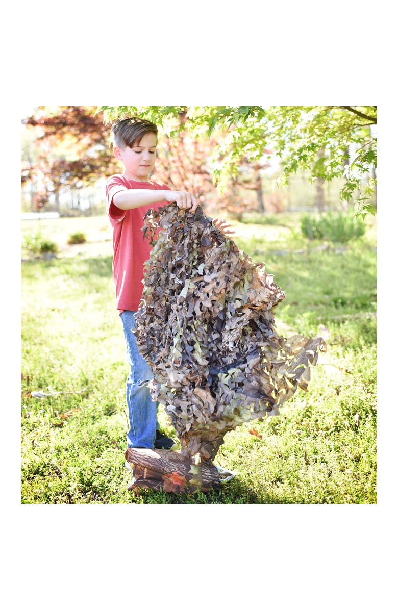 Nature Bound Camouflage Netting, 9x5' Fort Building, Alternate, color, Multicolored