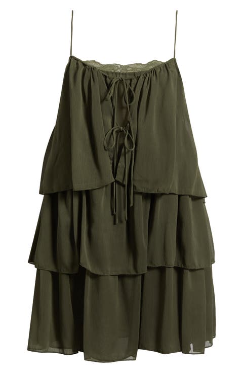 Tiered Minidress