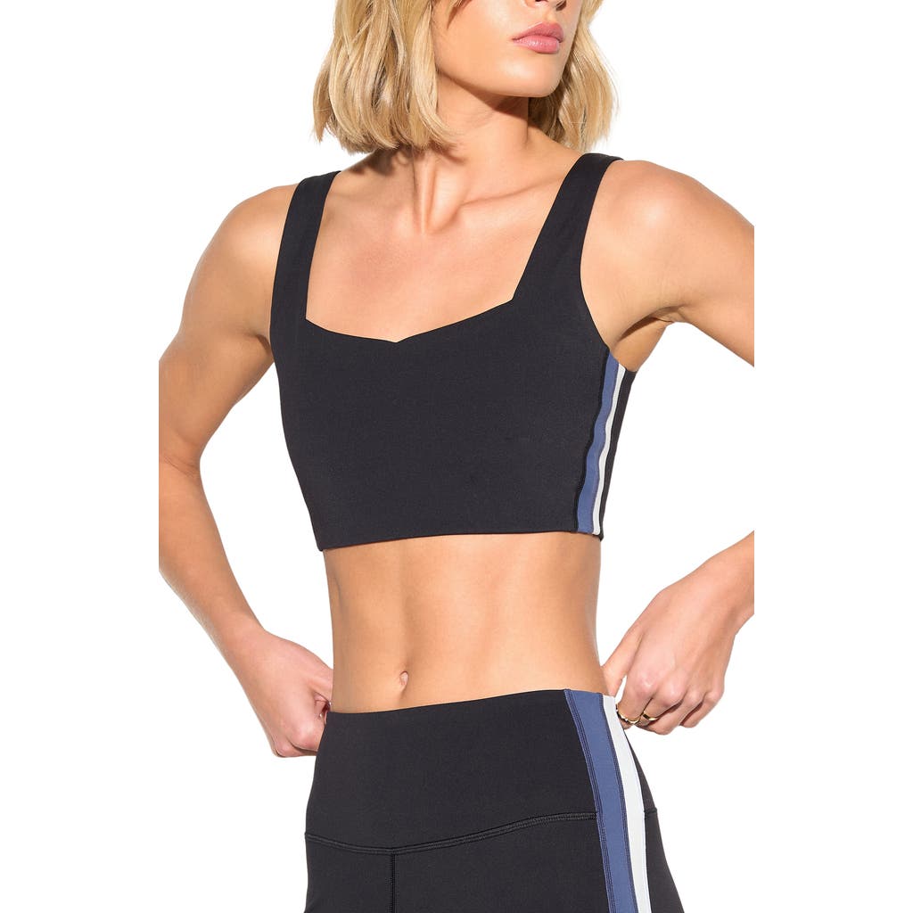 Spiritual Gangster Ezra Longline Sports Bra in Black  product