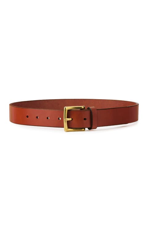 Essential American Made Leather Belt