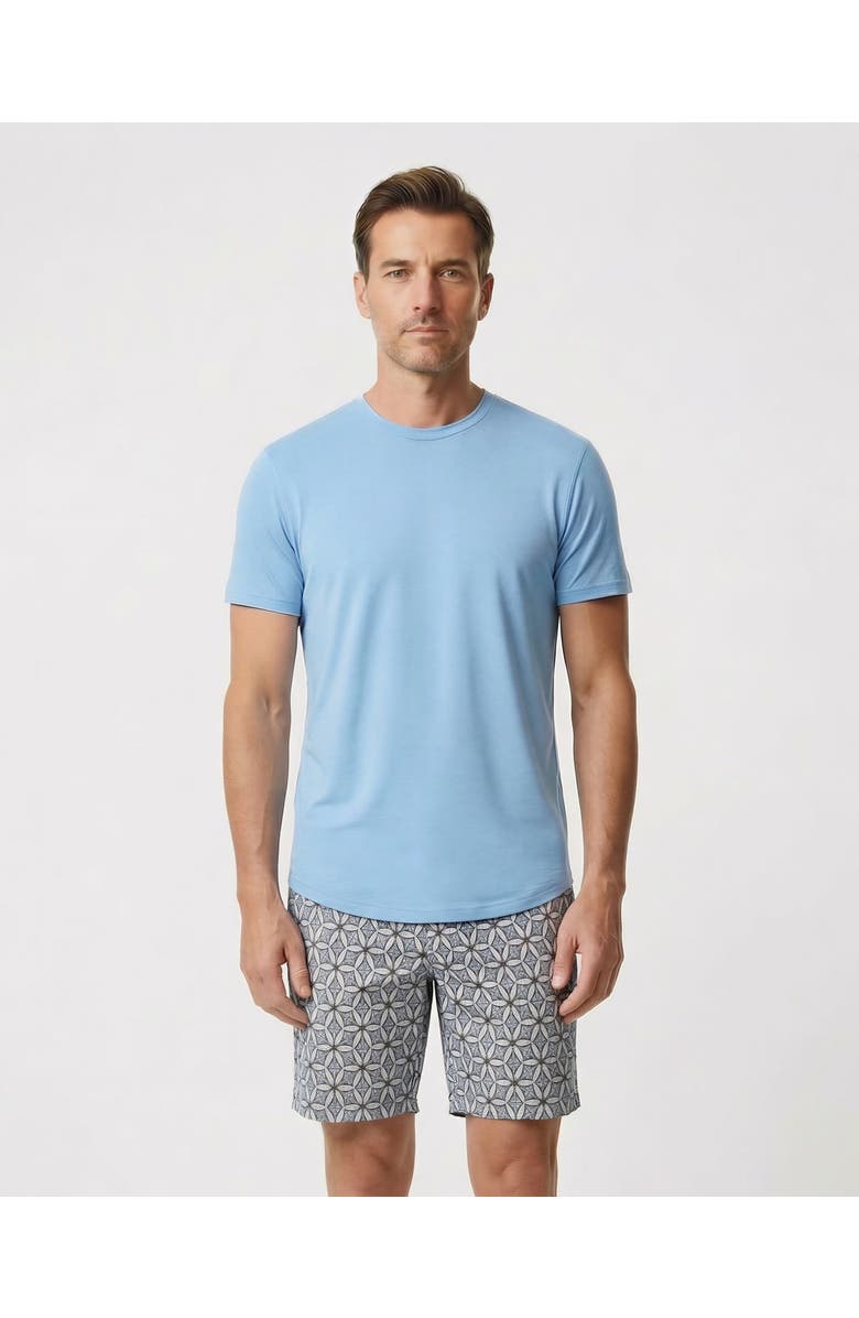 Lords of Harlech Tribal Mens Flat Front Short, Alternate, color, Tribal Natural