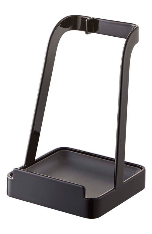 Yamazaki Lid/ladle Storage Stand In Black