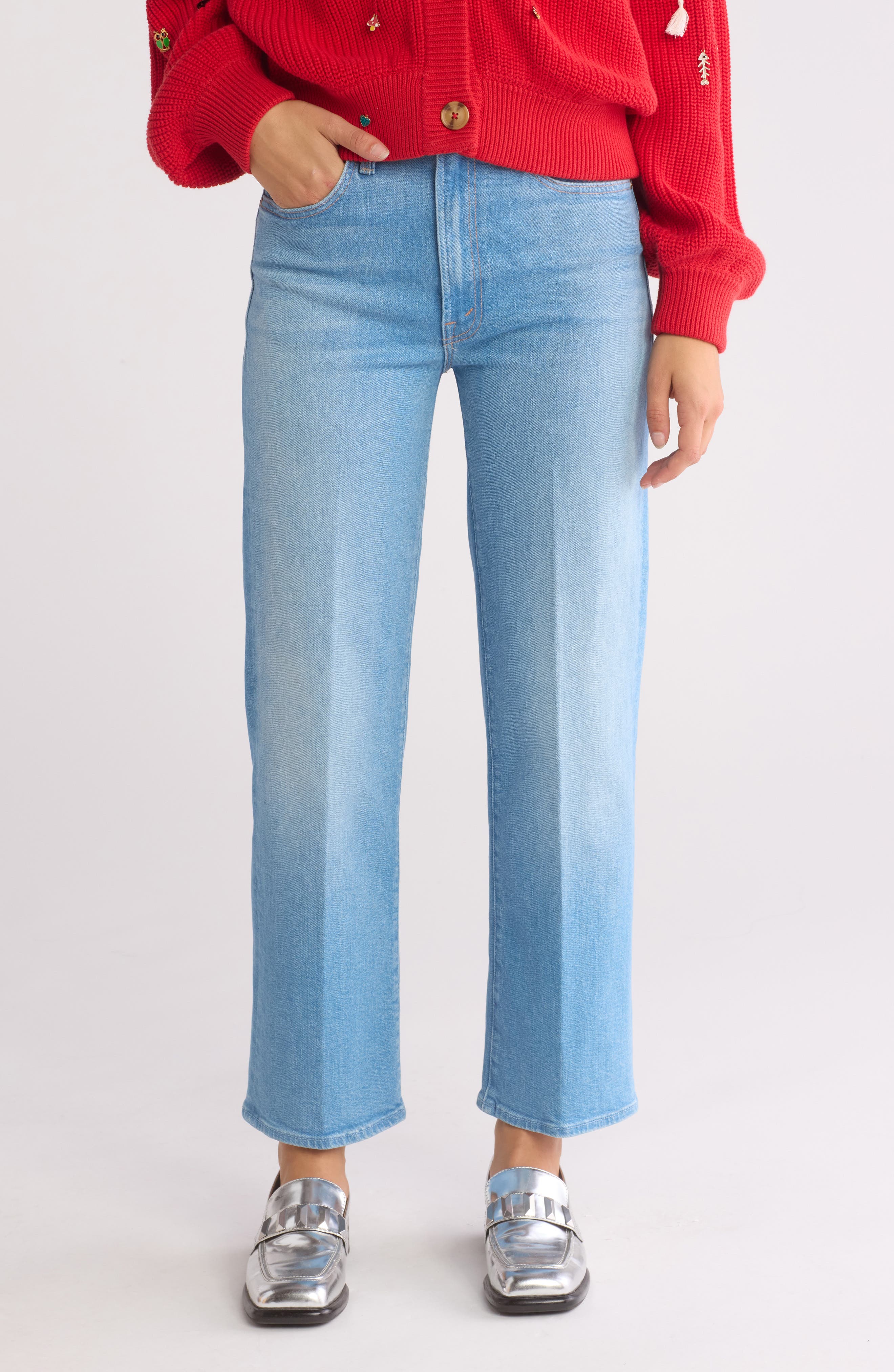 MOTHER The Rambler Zip Ankle Jeans (Women) | Nordstromrack