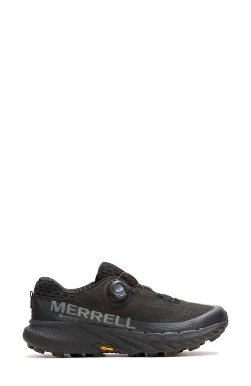 Merrell Agility Peak 5 Gore-tex® Trail Running Shoe In Black