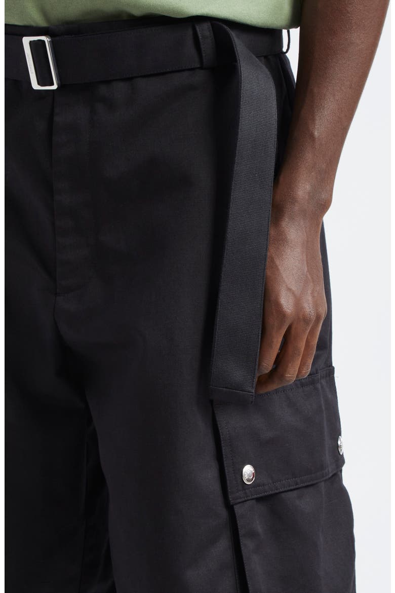 Le Cargo Bermuda Shorts, Alternate, color, BLACK