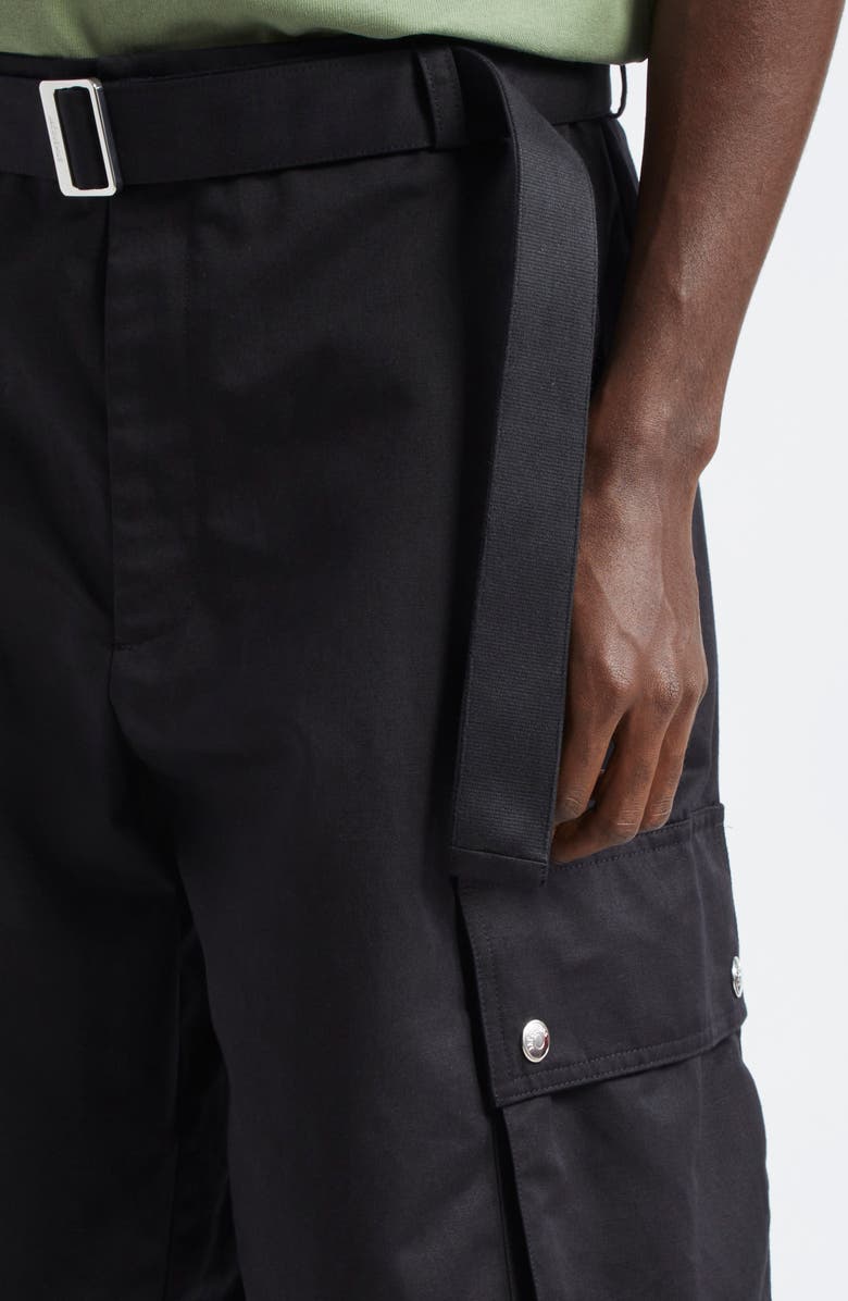 Jacquemus Le Cargo Bermuda Shorts, Alternate, color, Black