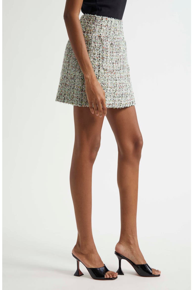 Anya Randi Bouclé Skirt, Alternate, color, PATINA MULTI