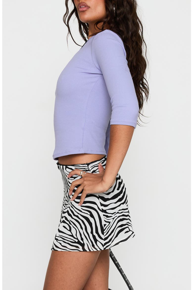 Elaia Rib Top, Alternate, color, PURPLE