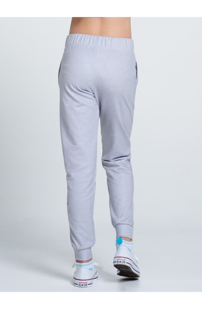 Lucky in Love Girls Jogger, Alternate, color, Heather Grey