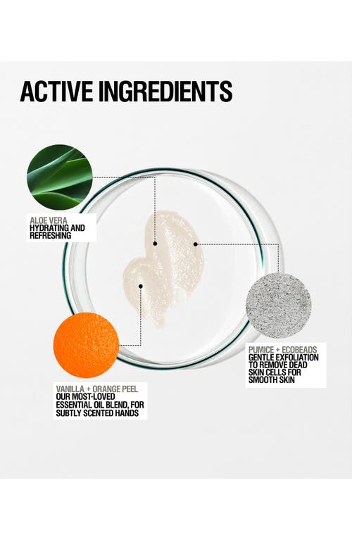 Grown Alchemist Exfoliating Hand Wash Cleanser With Vanilla, Orange Peel & Pumice In No Color