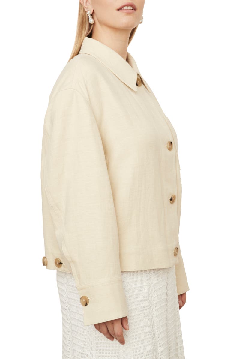 Organic Cotton & Linen Twill Jacket