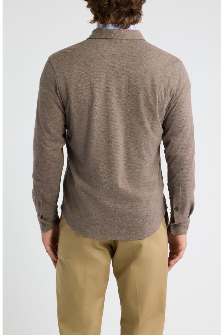 Sequoia Flannel Lodge Shirt, Alternate, color, HAVANA