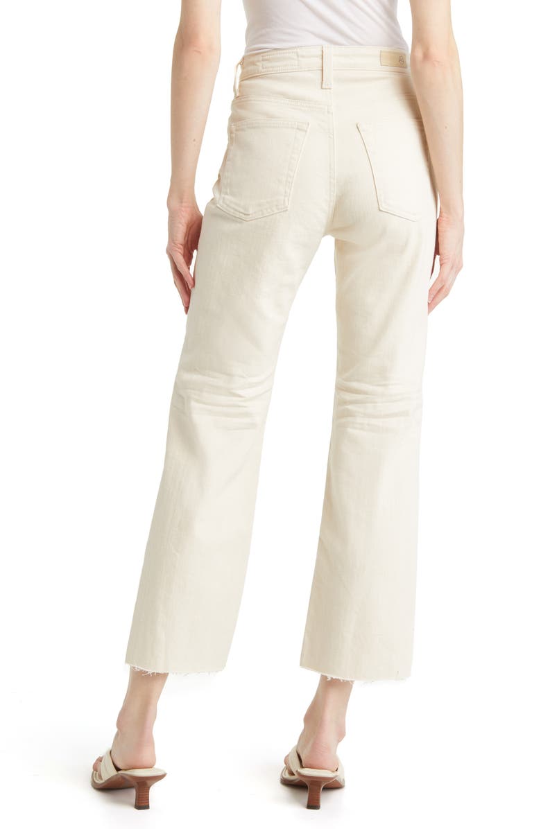 AG Kinsley High Waist Wide Leg Jeans, Alternate, color, 1 Year Soft San