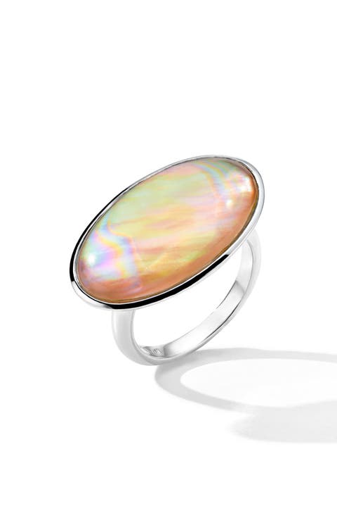 Ondine Sculptured Large Oval Ring