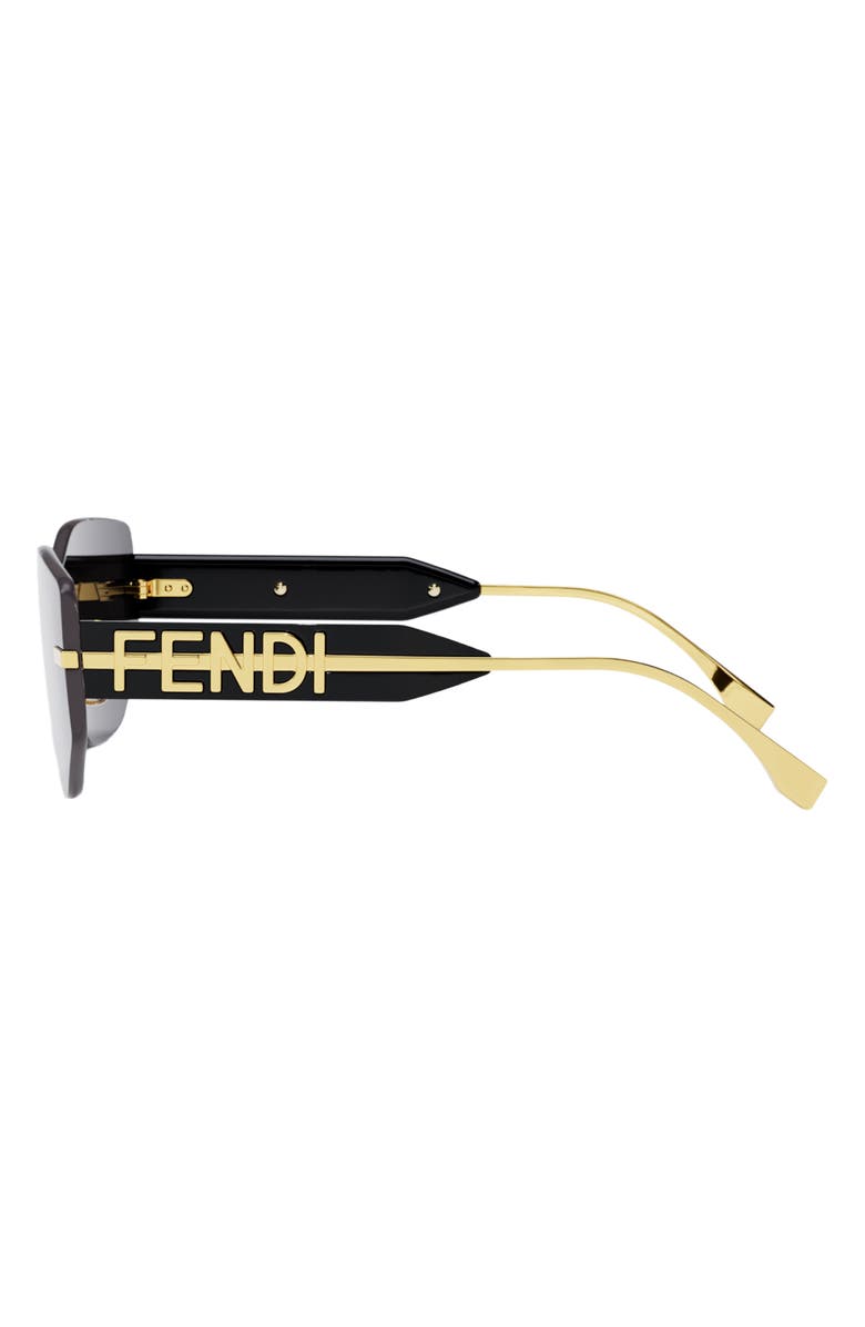 Fendi 'Fendigraphy Geometric Sunglasses, Alternate, color, 