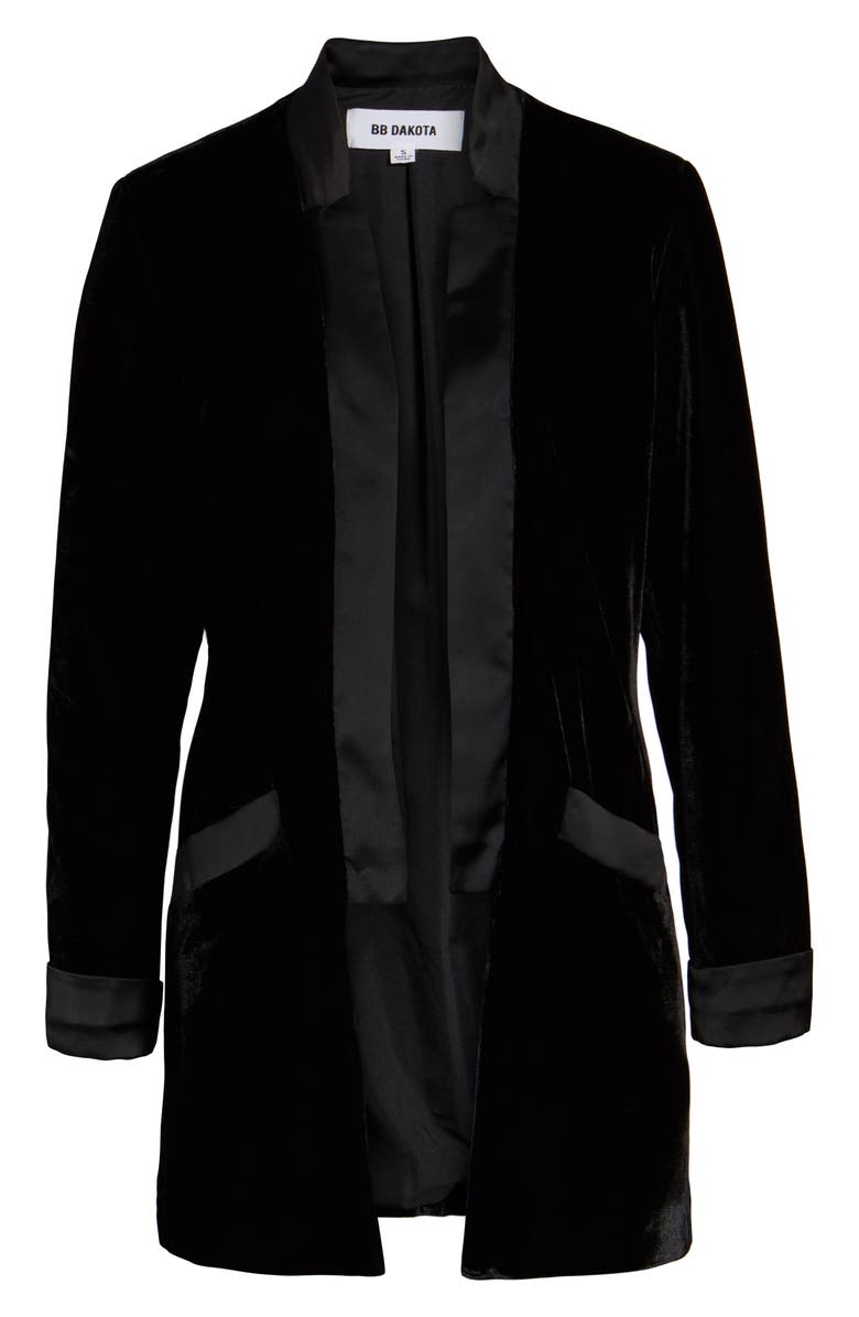 BB Dakota by Steve Madden BB Dakota Curran Velvet Blazer, Alternate, color, 