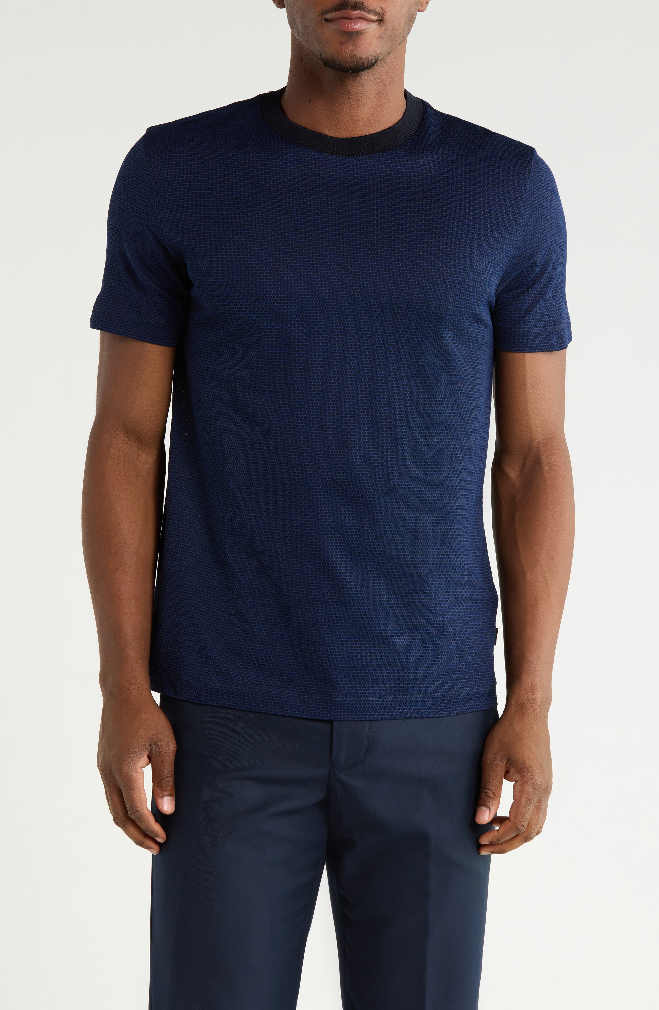C-Thompson Textured Cotton T-Shirt