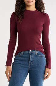 Nobody's Child Button Detail Rib Top