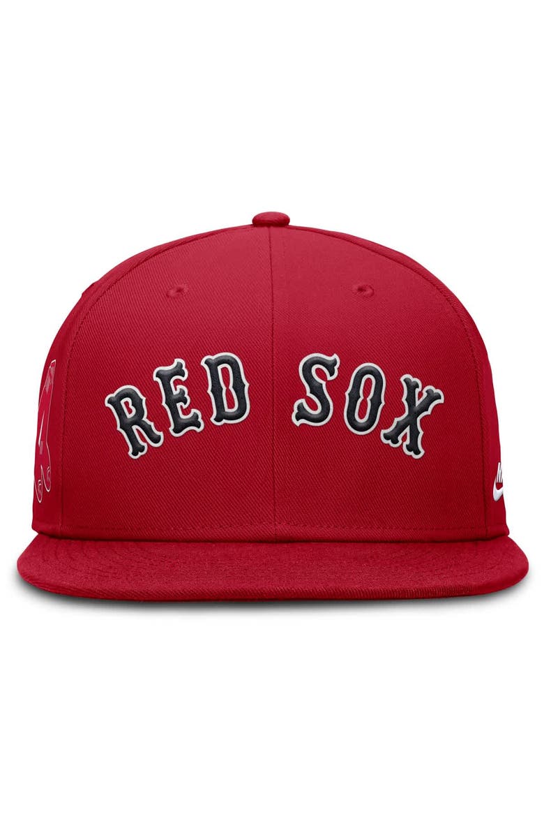 Nike Men's Nike Red Boston Red Sox Cooperstown True Performance Fitted Hat, Alternate, color, 