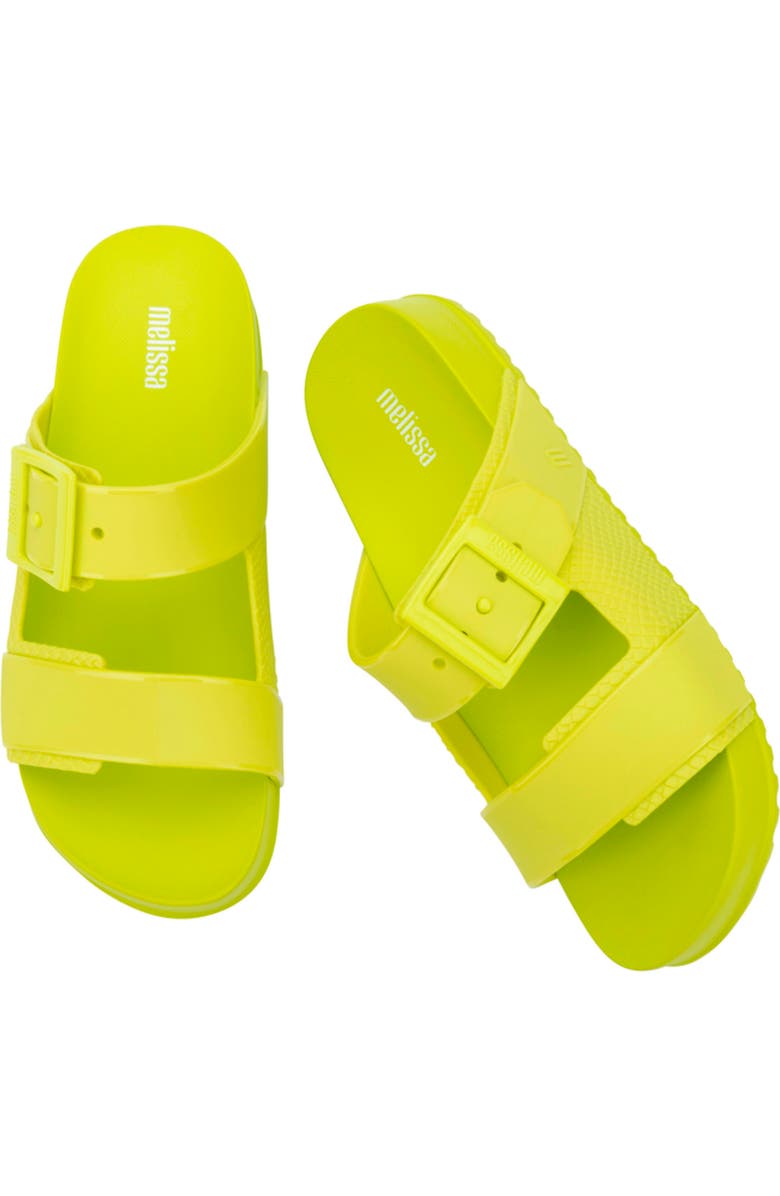 Melissa Cozy Connection Slide Sandal, Alternate, color, Green