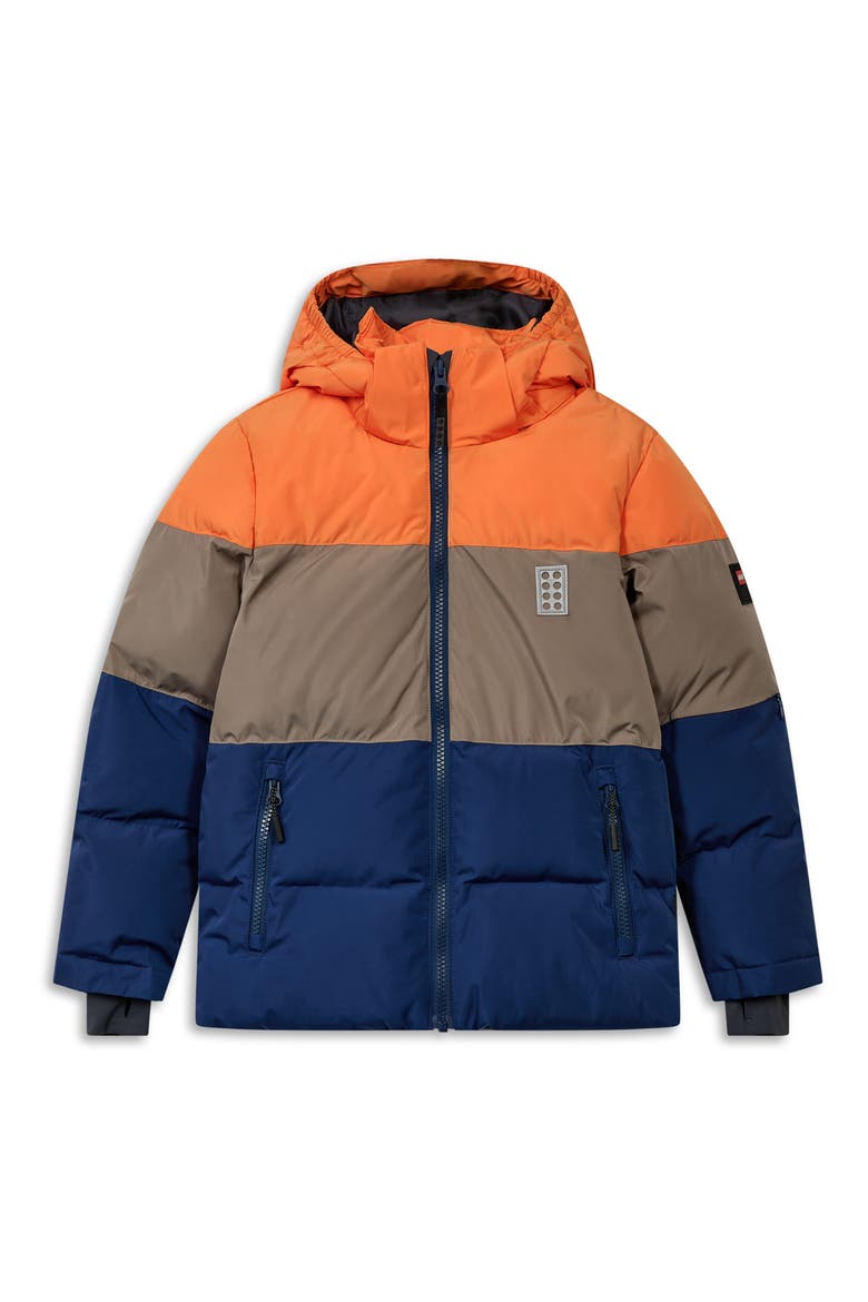 Kids' Winter Ski Shirtjacket, Main, color, ORANGE